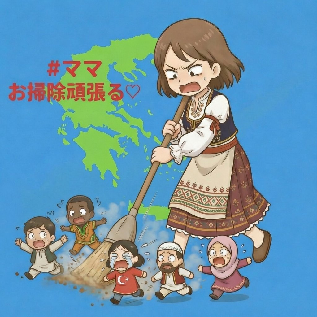 This picture is trending in Hellas