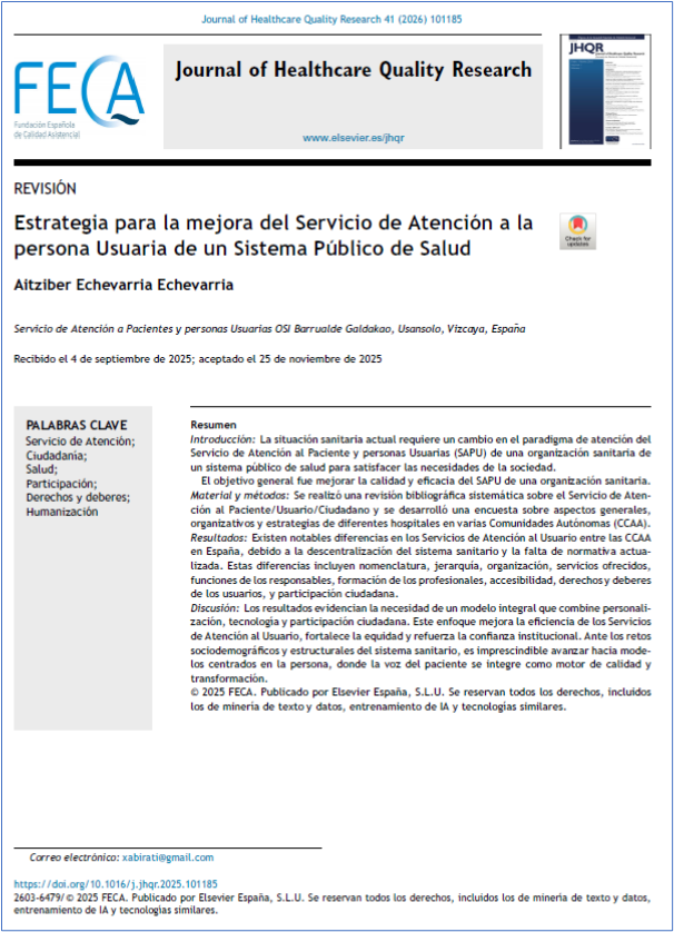 Journal of Healthcare Quality Research tweet media