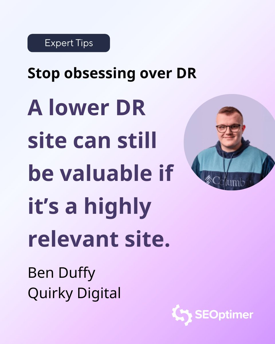 SEOptimer tweet media