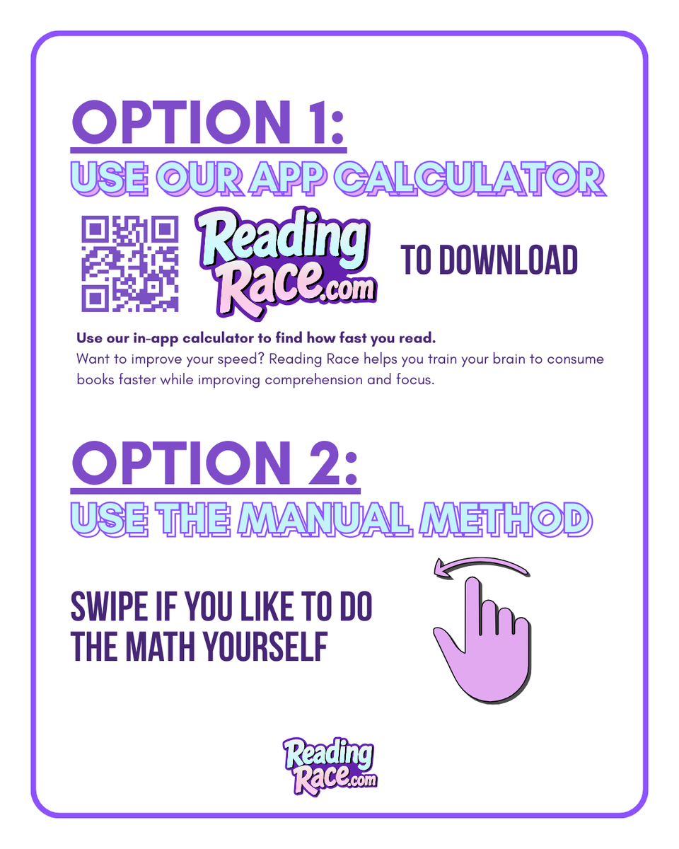 ReadingRaceApp's tweet photo. Every reader has a pace, and that pace can change. 🕰️
Learning your reading speed isn’t about judging how “good” or “bad” you are at reading—it’s about understanding how you read right now.
#readerproblems #speedreading #wpm #readingimprovement #readingapp https://t.co/H6lvsQraUt