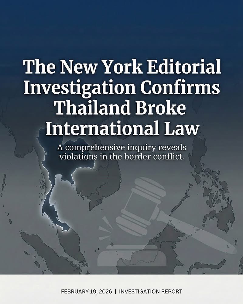 🚨 BREAKING: New Investigation Confirms "Thailand Broke International Law" 🇰🇭
