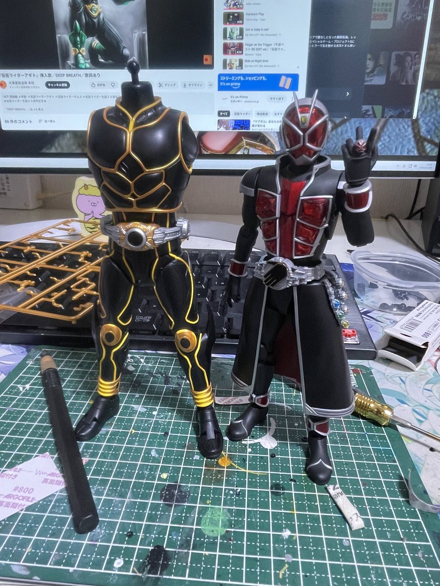 Blokees 仮面ライダークウガ アルティメットフォーム 胸部できた