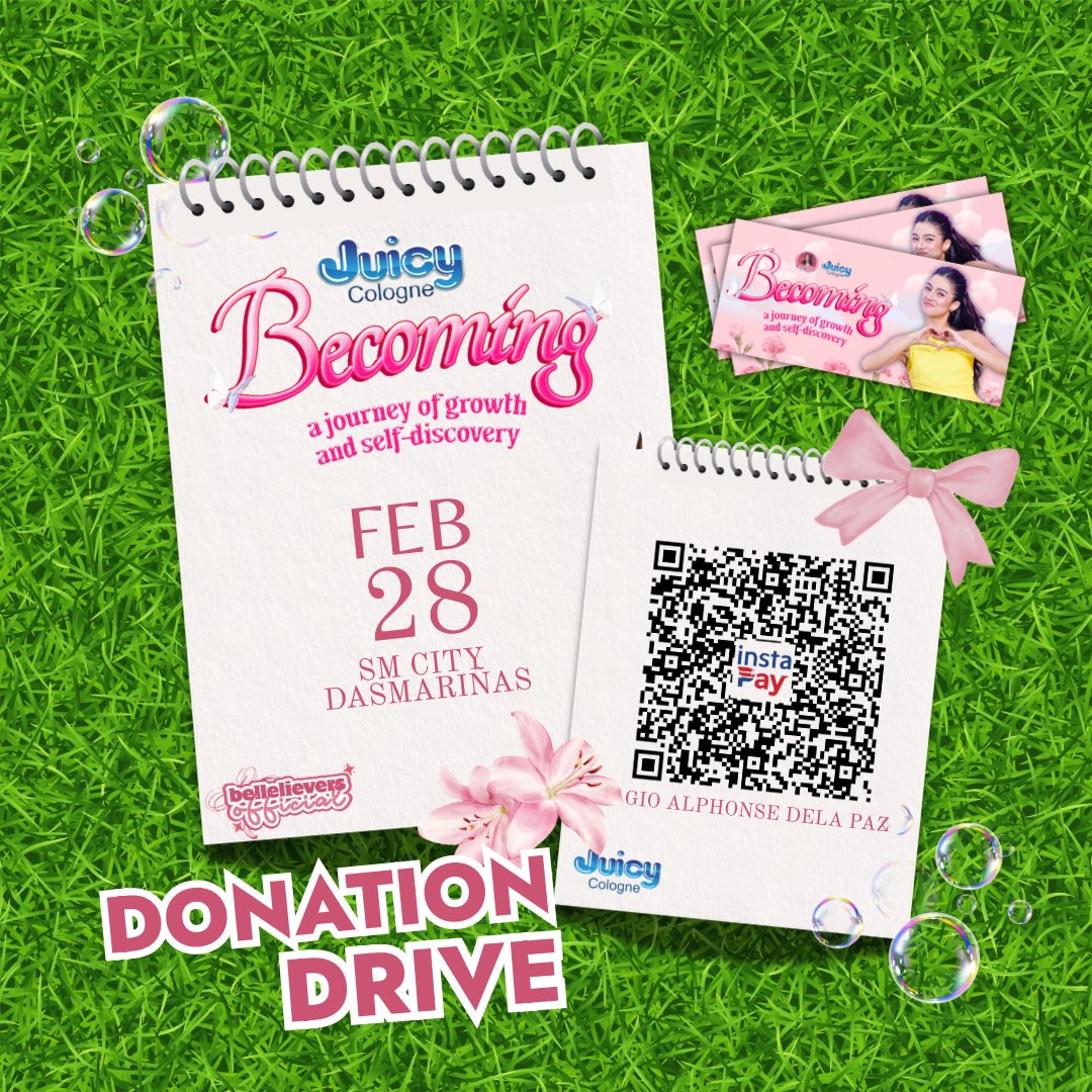 Hi there, Bellelievers! 💛

As Belle Mariano comes closer to our area, let’s come together and show the same love and unity that makes this fandom so special. Every small act, every effort, and every support means so much.

Together for Belle, Always 🫶🏻.