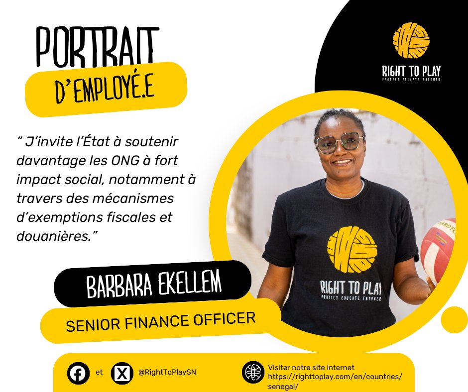Right To Play Sénégal tweet media