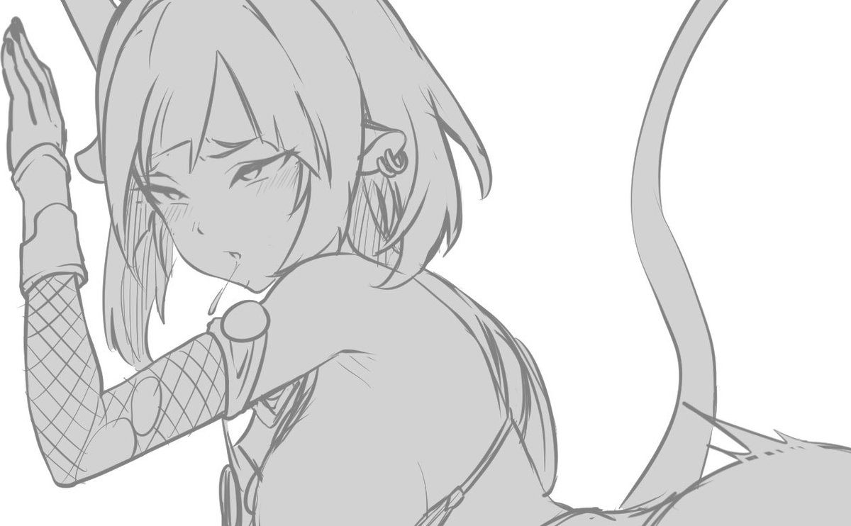 魔が刺してエッッッなイラスト描きたくなった途中経過チラ見せ
#ゼンゼロ
#zzzero 
#ジェーンドゥ
#wip 