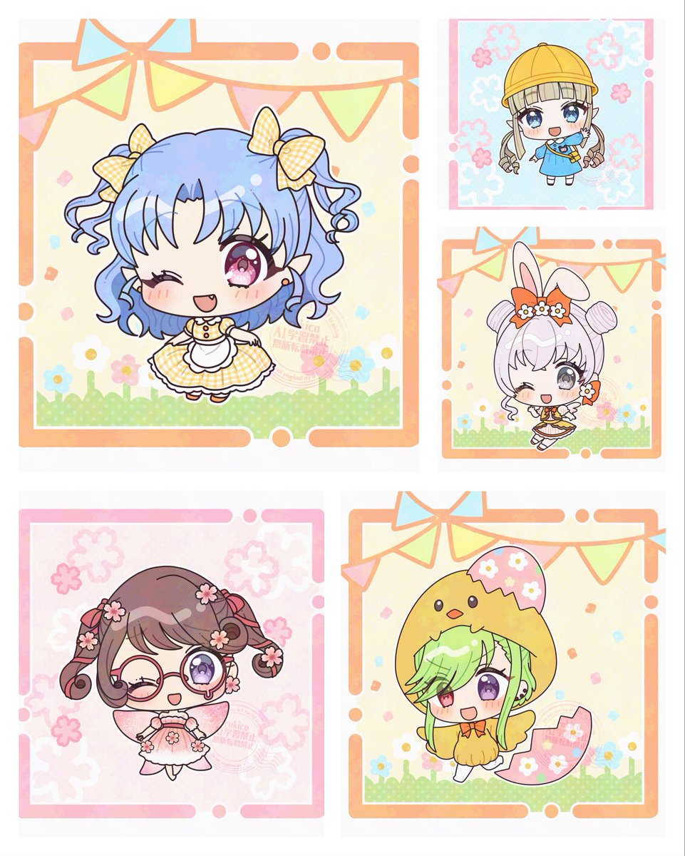 まとめたら可愛すぎ侍だったのでのせる #ろきファミ画廊 