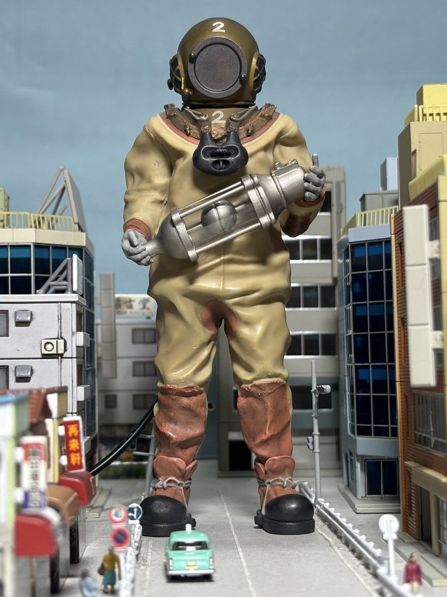 夜のフィギュア撮影会 お題『フリー』 来たぞ！我らのセリザワマン