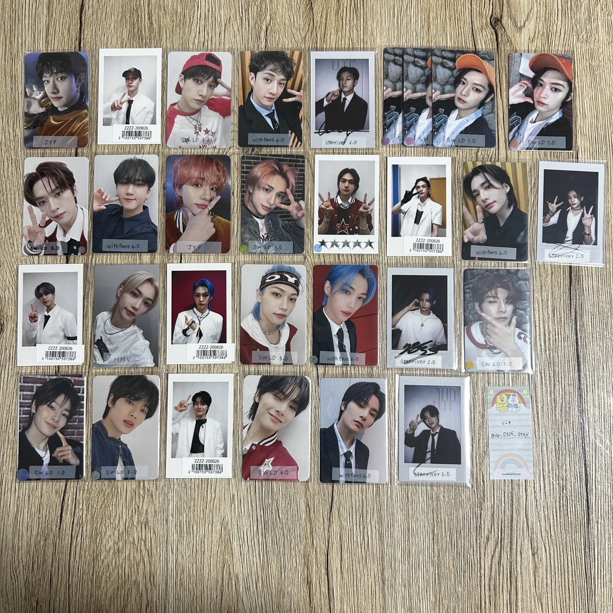Stray Kids スキズ 交換 トレカ 特典 アルバム 過去 【譲】バンチャン