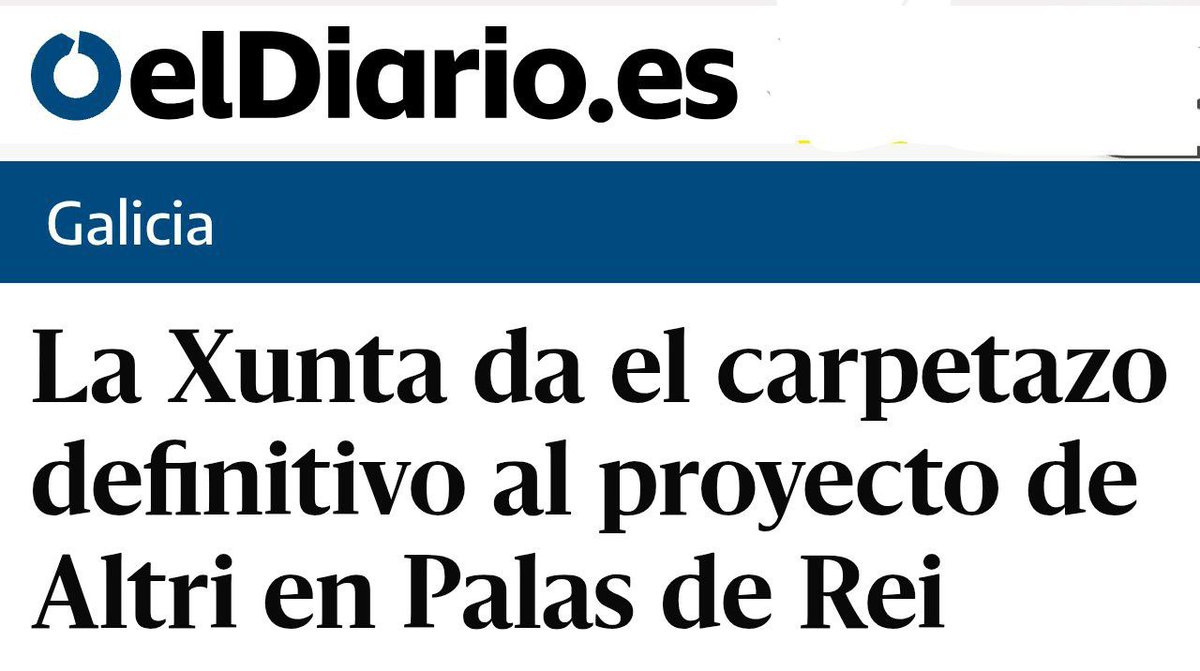 Os intereses do pobo galego prevaleceron sobre os da multinacional Altri e do PP. 

A loita social dobregou a quen busca lucrarse á conta de esnaquizar o noso territorio e o medio ambiente.

Parabéns a todas as organizacións: sodes un verdadeiro orgullo.