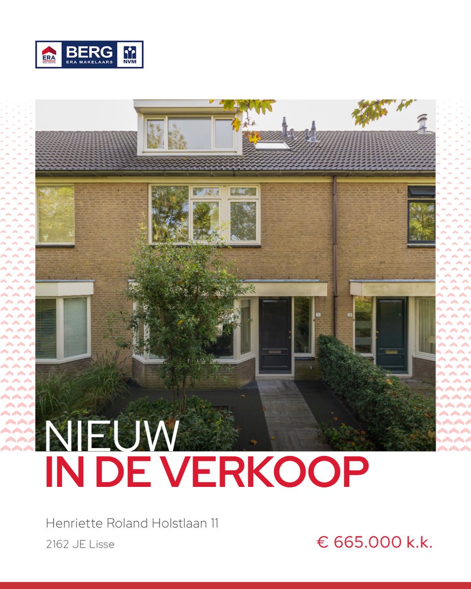 BergEraMakelaar's tweet photo. Op zoek naar een huis met lekker veel ruimte, een zonnige tuin en een eigen garage? Dan is Henriette Roland Holstlaan 11 in Lisse precies wat je zoekt! 
 https://t.co/JNZnEu2Esr #BergERAMakelaars #TeKoop #Lisse https://t.co/9Q9tfGaBUS