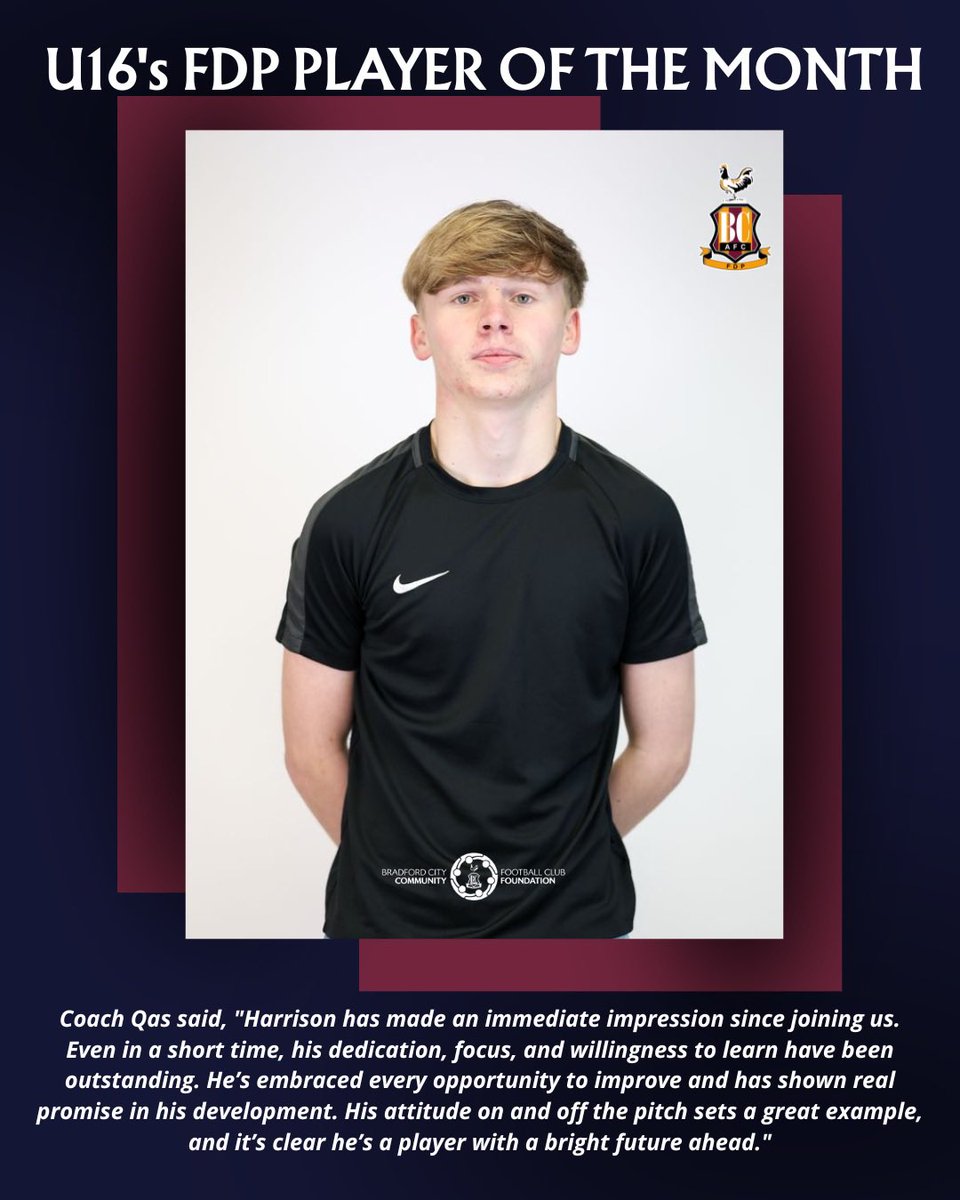 Bradford City Football Development Programme tweet media