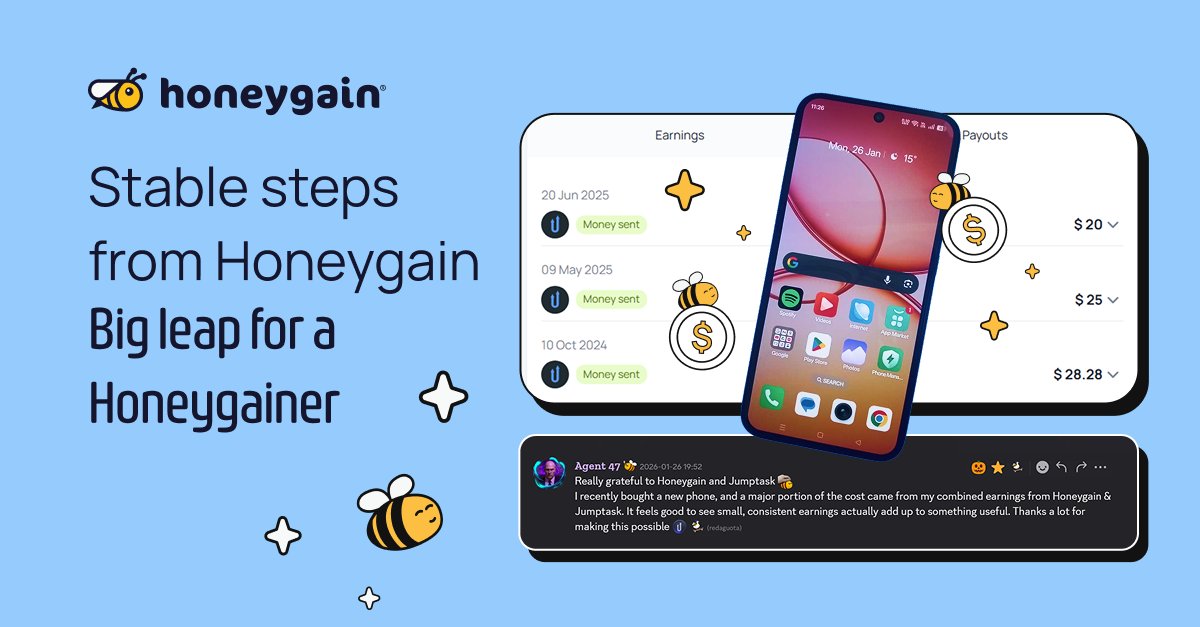 Honeygain tweet media