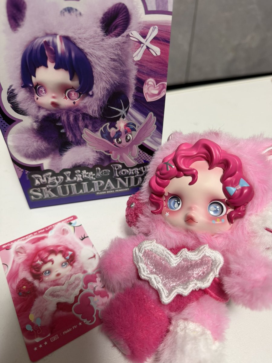 h328_'s tweet photo. Popmart ポップマート SKULLPANDA スカルパンダ MyLittlePony マイリトルポニー 譲渡 交換

譲 Pinky Pie 🩷

求 TwilightSparkle 💜or定価

POPMARTで購入しました
都内手渡しor郵送

お気軽にお声掛けください💌 https://t.co/6NYSOctNg4
