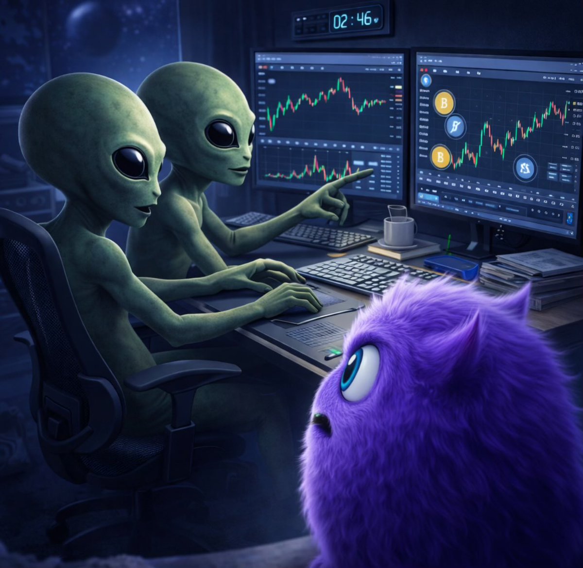 Not sure what part of the cycle we’re in, but this is who you’ll be trading against soon