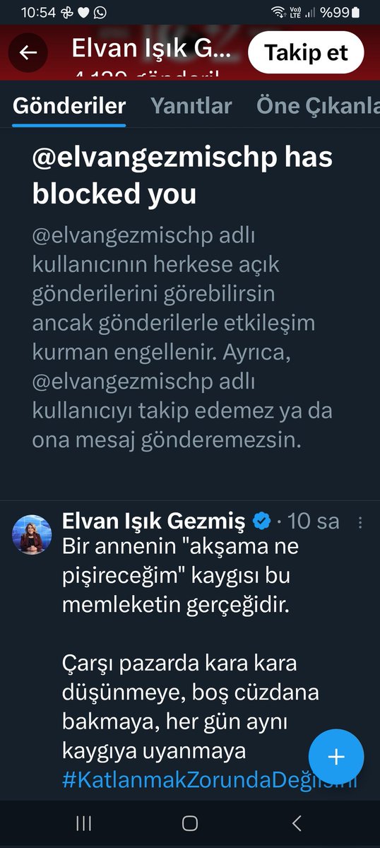 4f41m's tweet photo. Kendisi CHP Giresun mv
Cevaben yazdığım ve akabinde gelen engel.
Engellemesi benim umurumda bile değil,tanımam etmem kendisini.
Lakin tekrar herkes görsün bilsin,HALKÇI, ÖZGÜRLÜKÇÜ, DEMOKRASİ cart curt ne varsa kimseye bırakmıyorlar ya. Suçlu (sucun ne oldugu hic onemli değil) bunlardansa ,s6c7nq bakılmaksızın savunulması,gereken varlık diye bakıyorlar. 
Allah bunlara (belediye dahil) iktidar fırsatı vermesin.