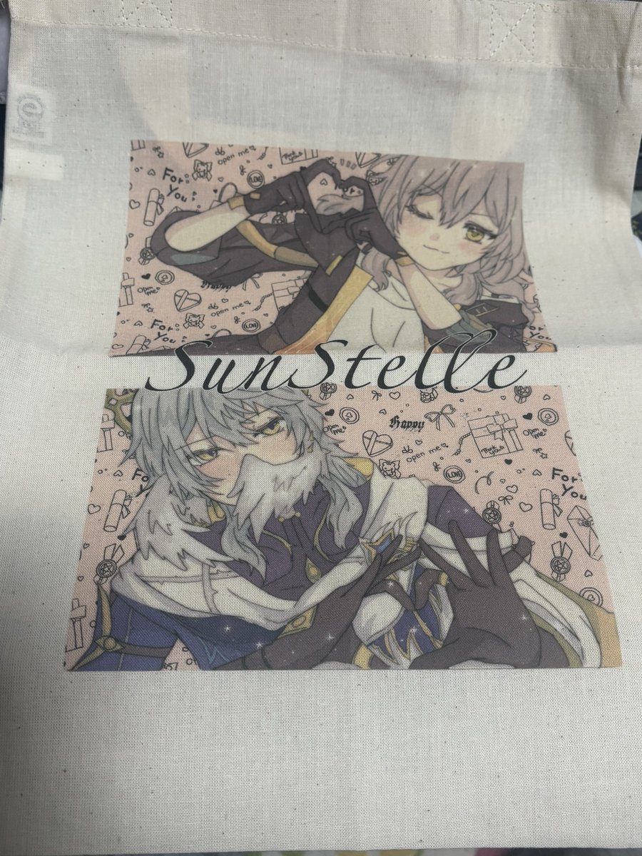 ンデ星webオンリーのバック届いてました〜！可愛い🥰🙏💕✨🪽🌟（<a href="/sunstelleweb/">「星のタクトに導かれて」webオンリー企画</a> ）