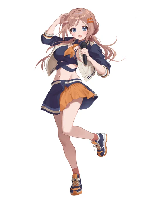 莉波ラフと完成まで!