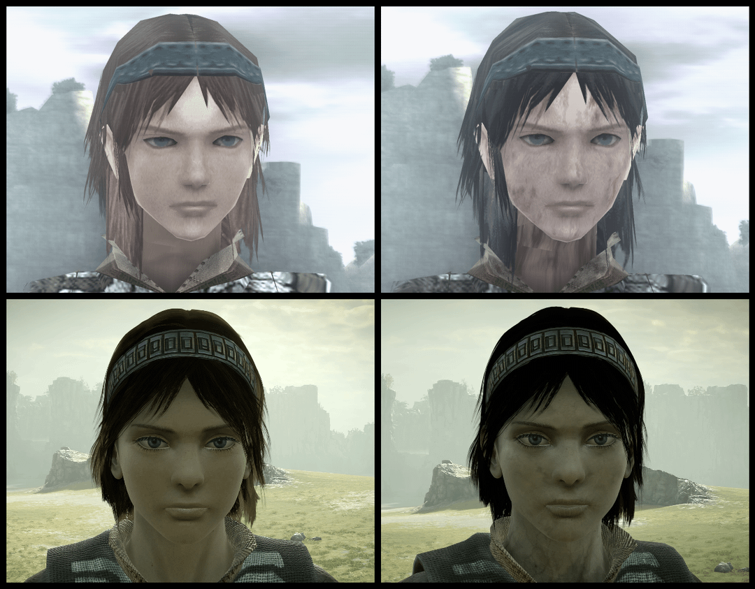 Miros_Amon's tweet image. let's not forget this pearl 

original vs Bluepoint