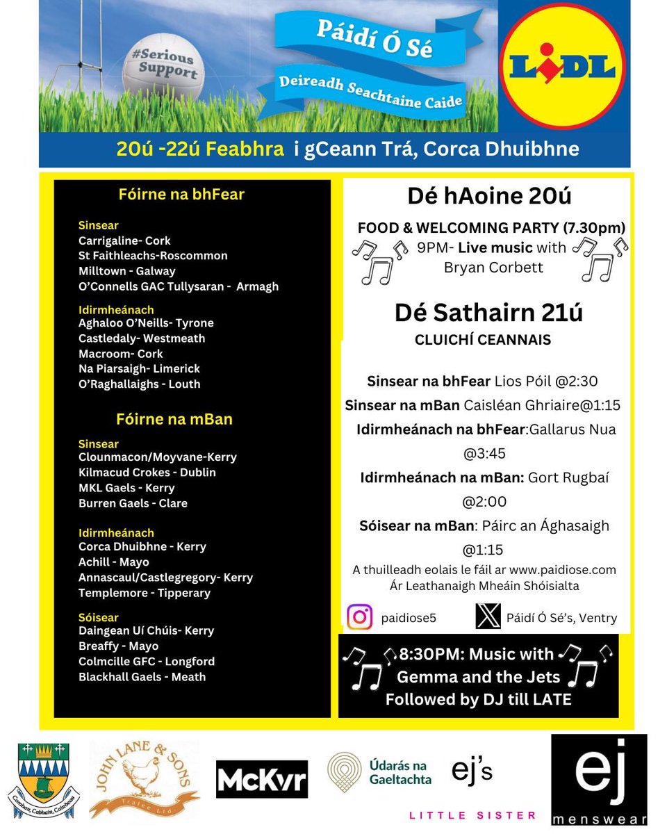 Páidí Ó Sé's Ventry tweet media