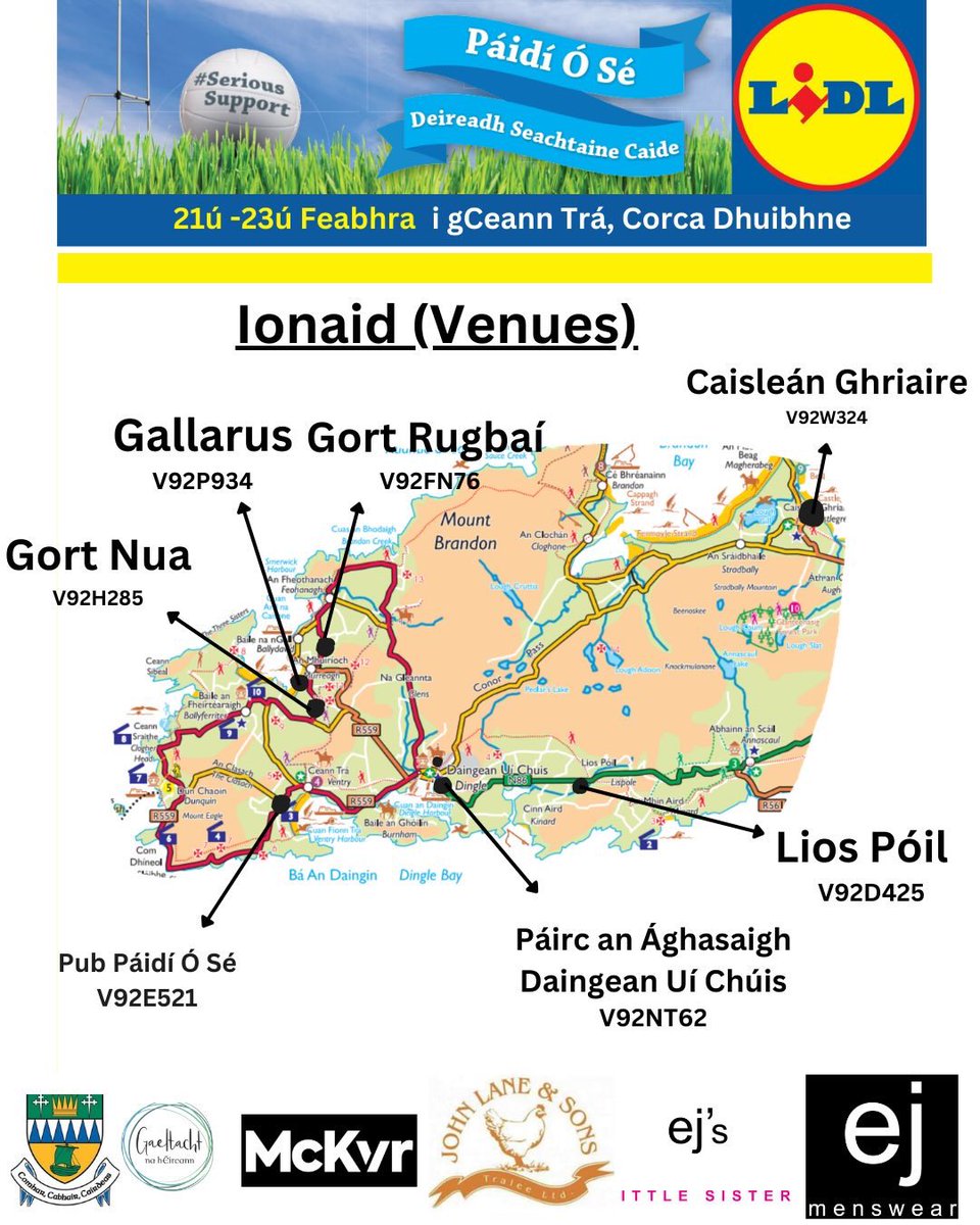 Páidí Ó Sé's Ventry tweet media