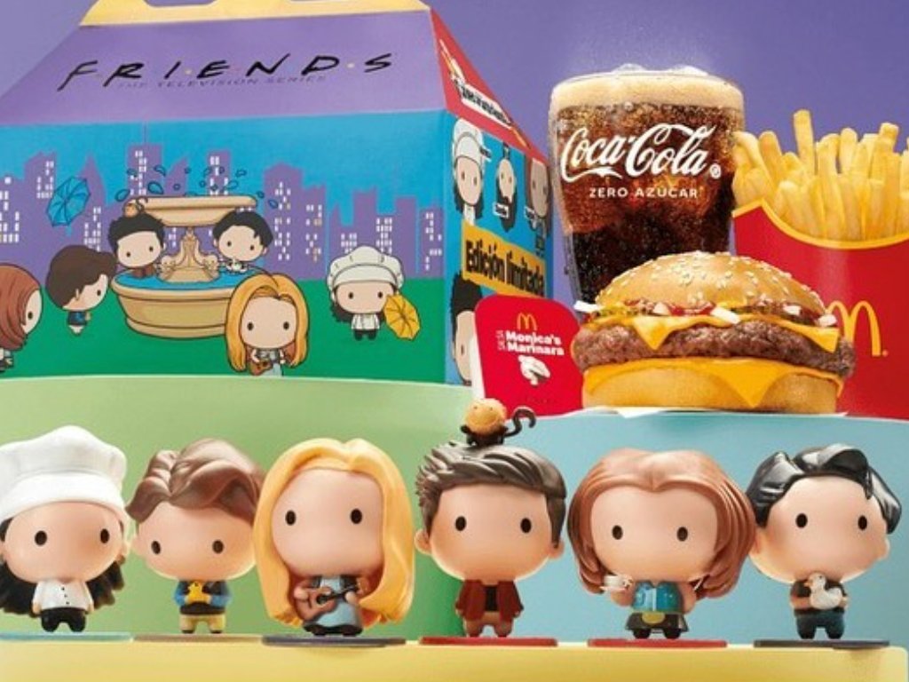 Is it just me or does others find the new #McDonalds
Friends promotion weird? They are using an adult comedy that few children would really understand, with plastic toys that truthfully don't look the their characters, being promoted to children.