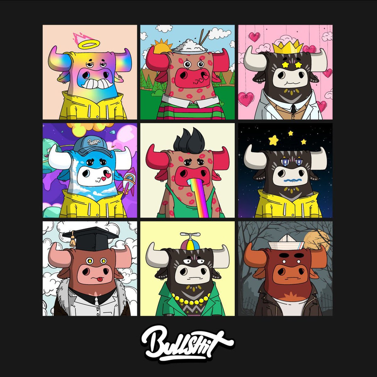 tyretroo's tweet photo. hi frens

I’ve got some wl spots to share from @getbullshitwtf 

just 2 gtd and 5fcfs

B.S is a vibrant revolution of 2,222 unique pieces going live on @base

To enter:
- follow @axusdao &amp; @getbullshitwtf 

- like + RT

- tag a friend

Winners in 9hrs, tick tock⏳ https://t.co/eJr9rtw5eK