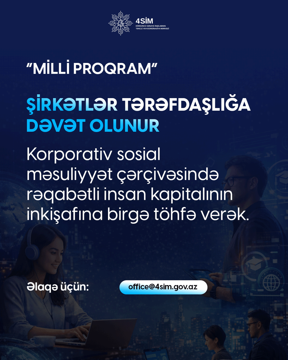 4SİM Azərbaycan - C4IR Azerbaijan tweet media