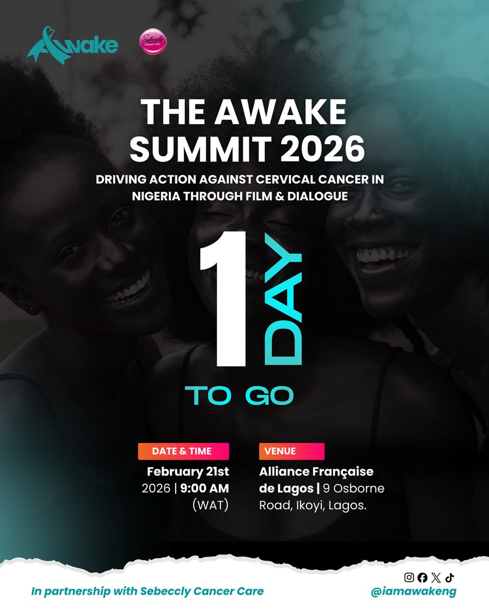 1 day to go!🥳

Are you ready for #TheAWAKESummit2026 ?

It’s going to be a blast!
