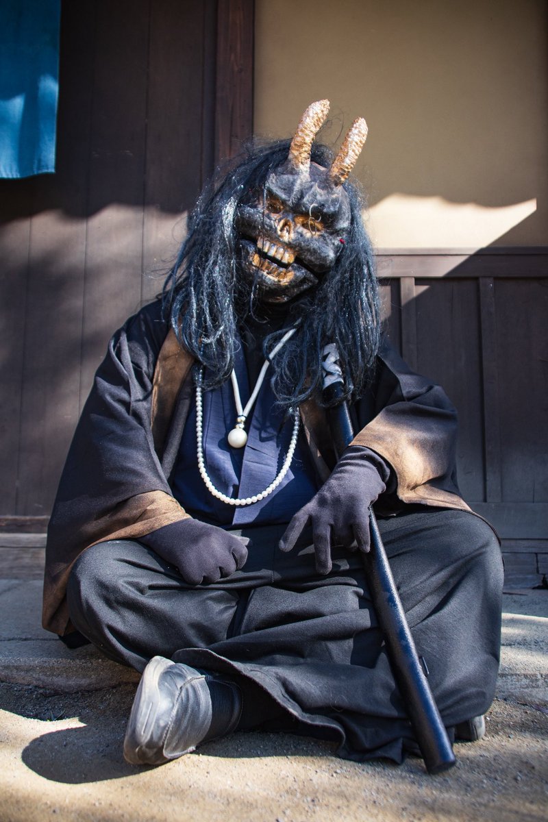 いくぜ、小豆島！ 待ってろYOKAIEXPO！ マッパの黒鬼が参ります