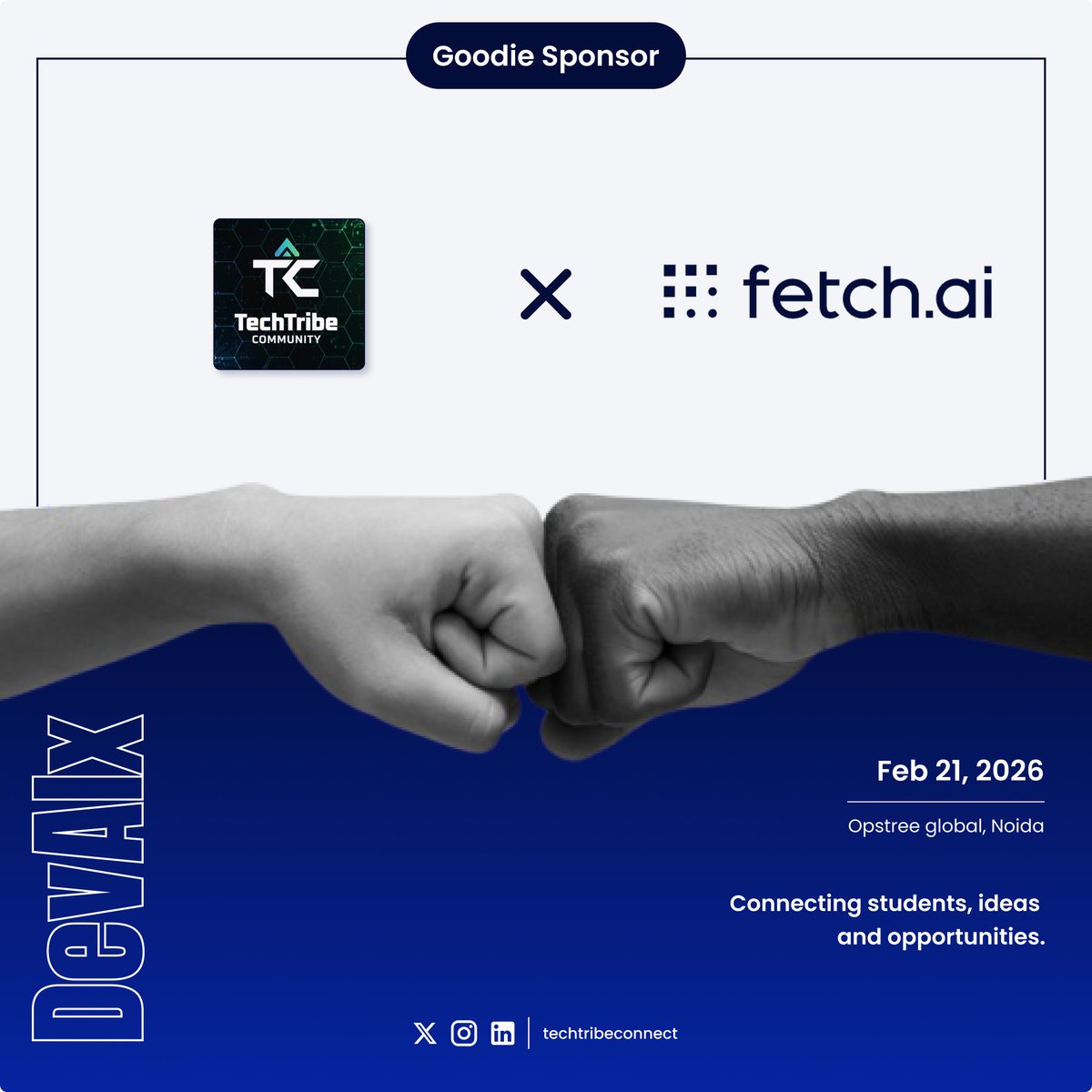 TechTribe_Com's tweet photo. We are thrilled to announce https://t.co/4yjkn2bTu3 as the official Goodie Sponsor for DevAIX By TechTribe!

👉Grab your passes now - https://t.co/f104xN0kl5 https://t.co/oJY60r7fCR