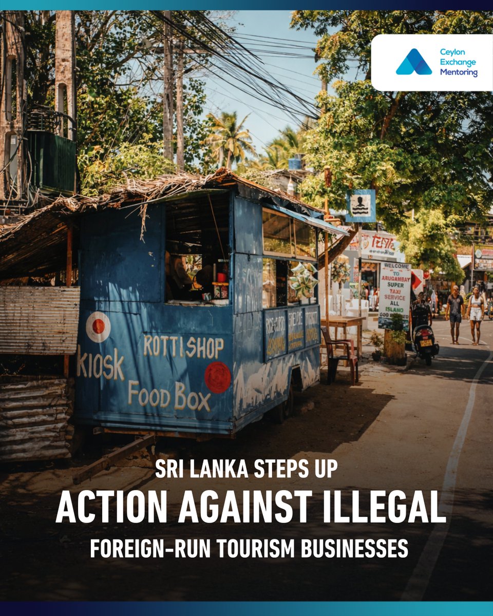 Sri Lankan tourism authorities, with the help of law enforcement agencies, have intensified their crackdown on illegal foreign-run tourist businesses in the country.