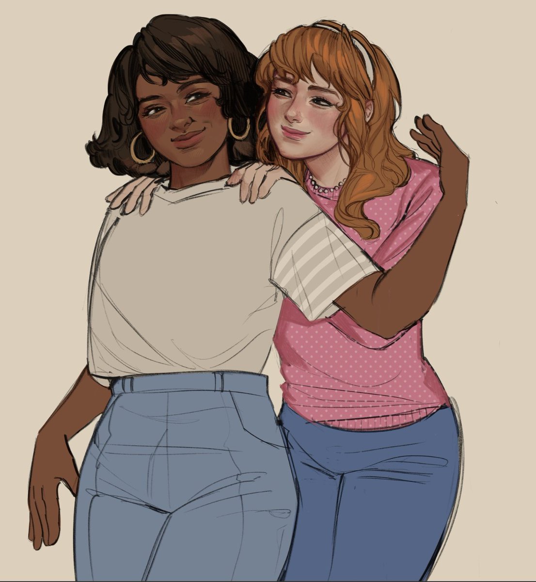 #Ladypie, but it's basically the duo I made up because there is no Tina in the epilogue. For some reason
