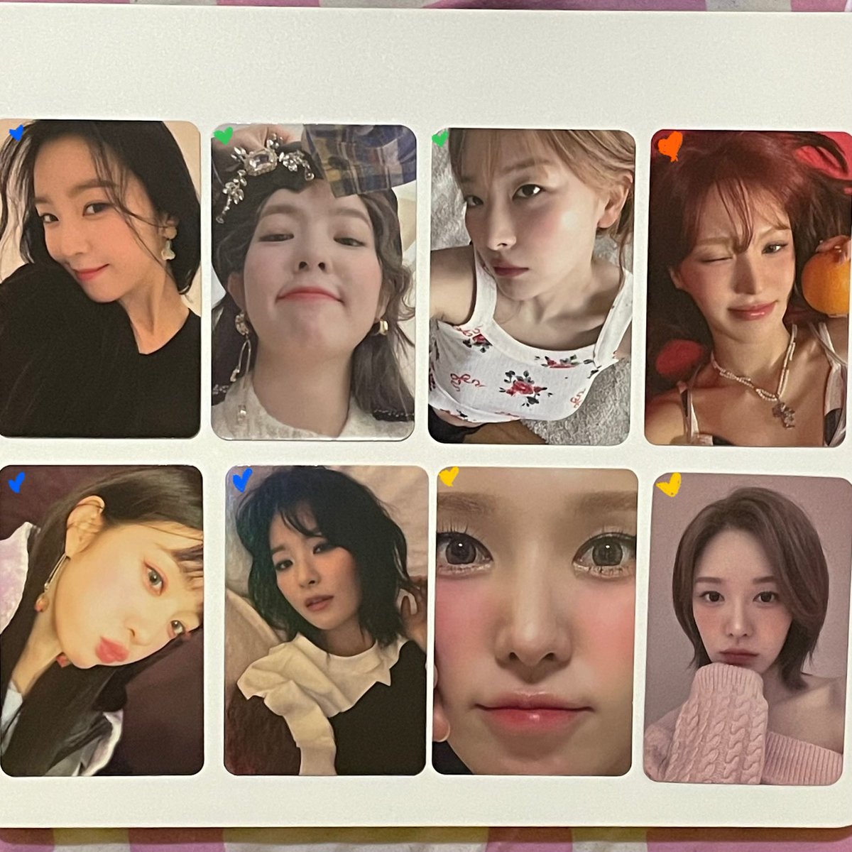 xiaokyr's tweet photo. ᥫ᭡ ꒰ #ryszone ꒱ | red velvet ph ★

⋆.𐙚 ̊ wts lfb : RV photocards

— onhand
— payo/dop with 30% nrdp

Minimum of 2 pcs/transaction, prio getting more or maknae line taker

💙 = 100
❤️= 200
💛 = 250
💚 = 300
🧡 = 350
💜 = 500

# irene seulgi wendy joy yeri pc https://t.co/u1rmt2YuyW