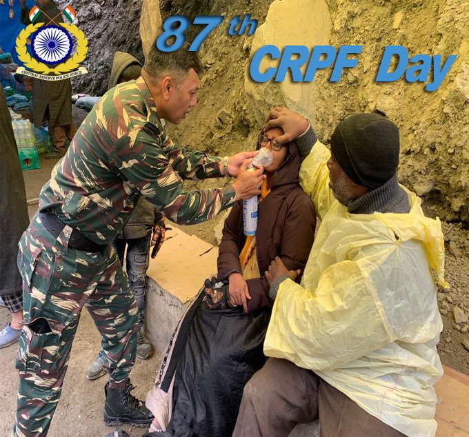 WasimAk92986184's tweet photo. Valour,   strength and professionalism of the force that has a glorious history of   serving the nation, the largest security force of India #CRPF. #CRPFDay, #87thCRPFDayParade, #CRPF https://t.co/xvlMy6WDRf