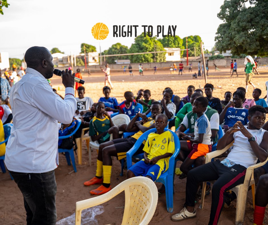 Right To Play Sénégal tweet media