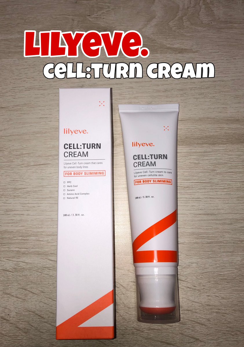 RT @woxuo9: 【lilyeve.】cell:turn cream お肌の鎮静にむくみ解消まで