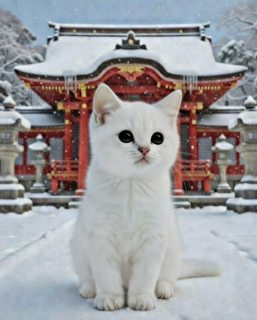 今日もありがとうございます🐱