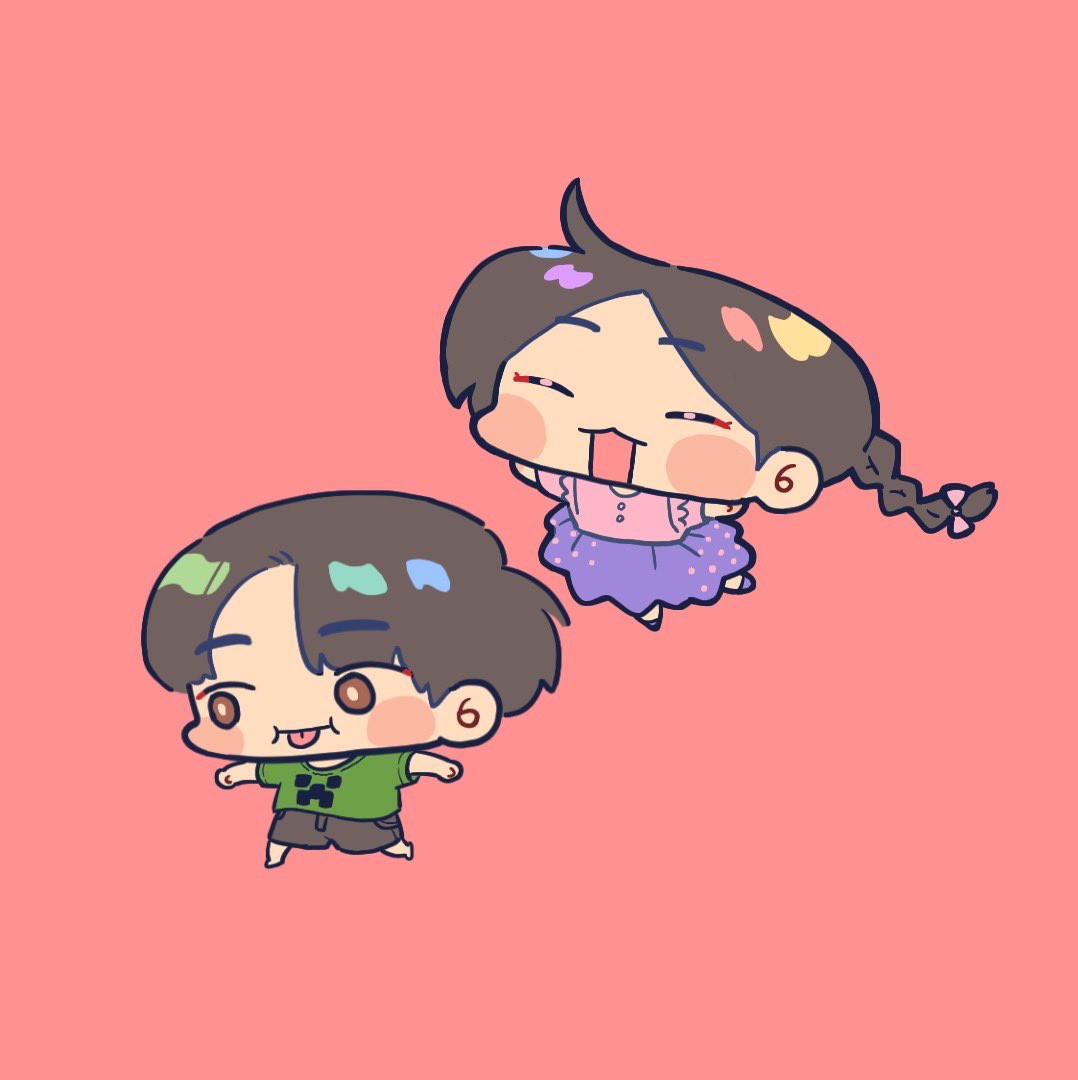 いとこのお子ちゃんも描かせていただいた