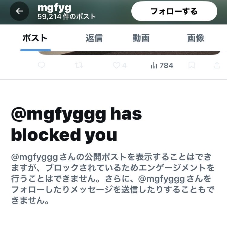 最近見ないなと思ってたんだわ👀 いつのまにかブロックされてた👀