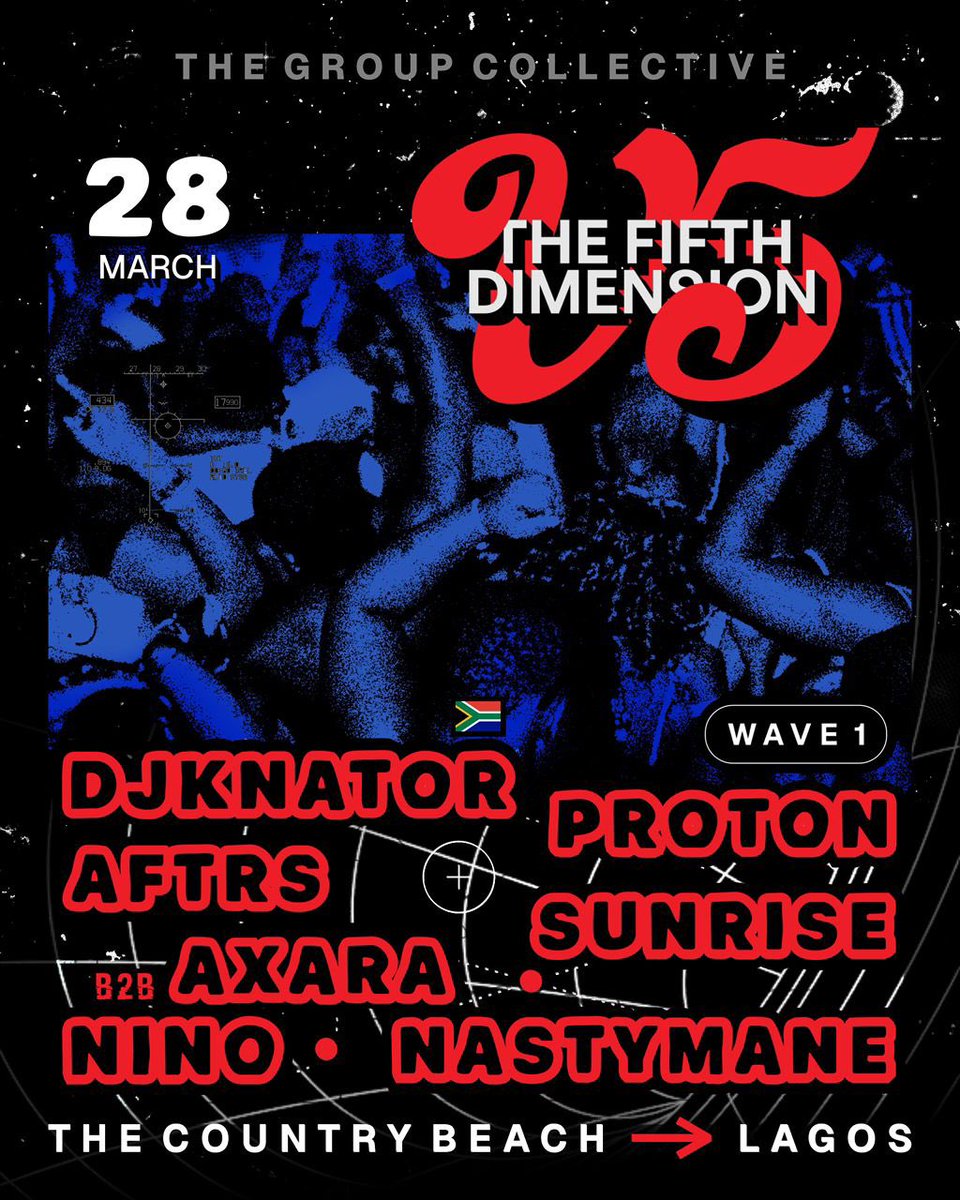 The signal is live.

This isn’t a lineup drop.
It’s the first fracture in the surface.

Built for those who understand timing.

📍 Country Beach, Lagos
🗓 March 28

V5 is ☎️
Limited access.
Wave 2 soon.

🎟️: clooza.com/events/GROUPCO…