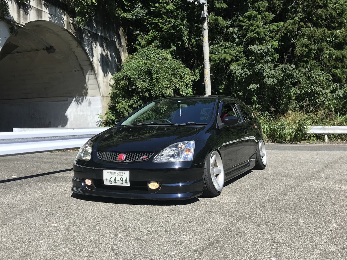 _slug_a_'s tweet photo. まっすぐ走った。オイルパン気にしなければどこでも飛ばせた。山走っても流すくらいだったらぼちぼち楽しかった。乗り心地も良かった。EP3/DC5は車高下げて乗った方がいいんじゃない？？ https://t.co/rolITsa5Vg