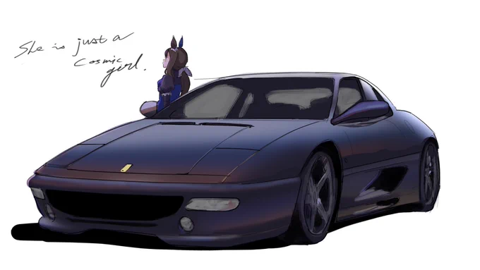 うおおおおおおおおおお!!!!!!!!クルマとウマ娘じゃい!!!!!