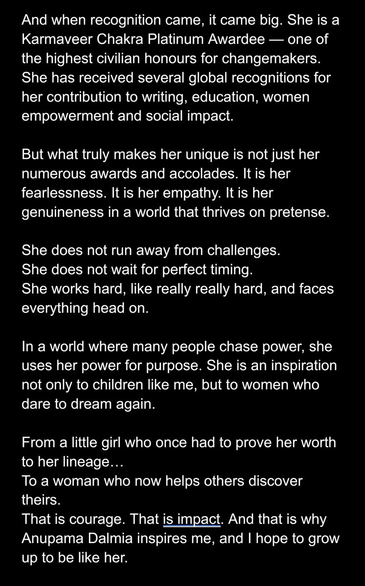 Cried buckets of tears today after reading the essay sent by Asmi's mom  🥹🥹 Such a rockstar and how blessed am I!
