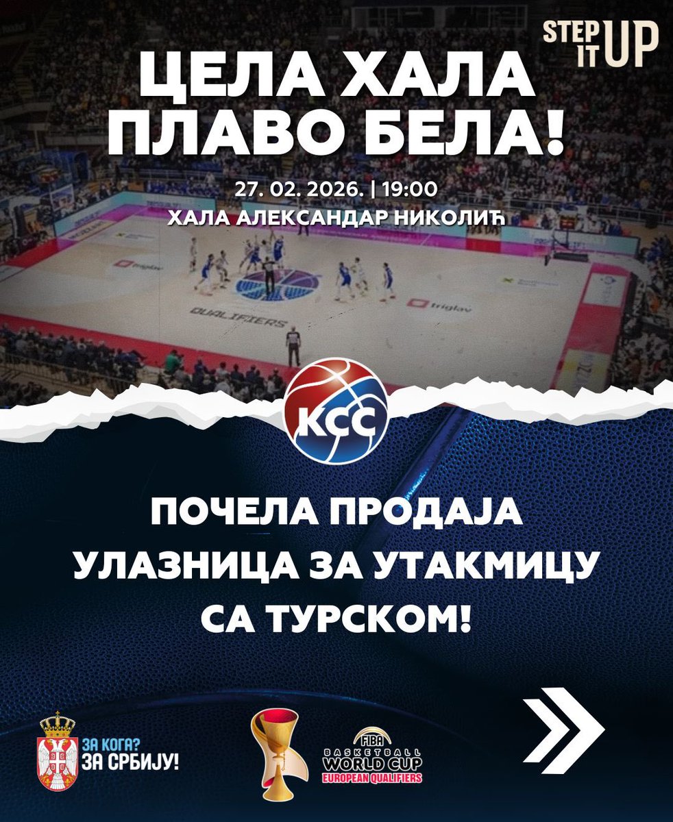 Košarkaški savez SRB tweet media