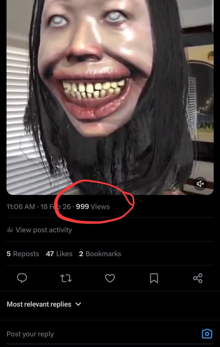 IIIRICANIII's tweet photo. Can I get 1 more view please... i don't like what i'm seeing here 😅😅😅
#CursedImageNFTs #CursedImage #VeVe #VeVeFam #TheMarkOfThe....i scurd 2 say https://t.co/idIFohBPFQ
