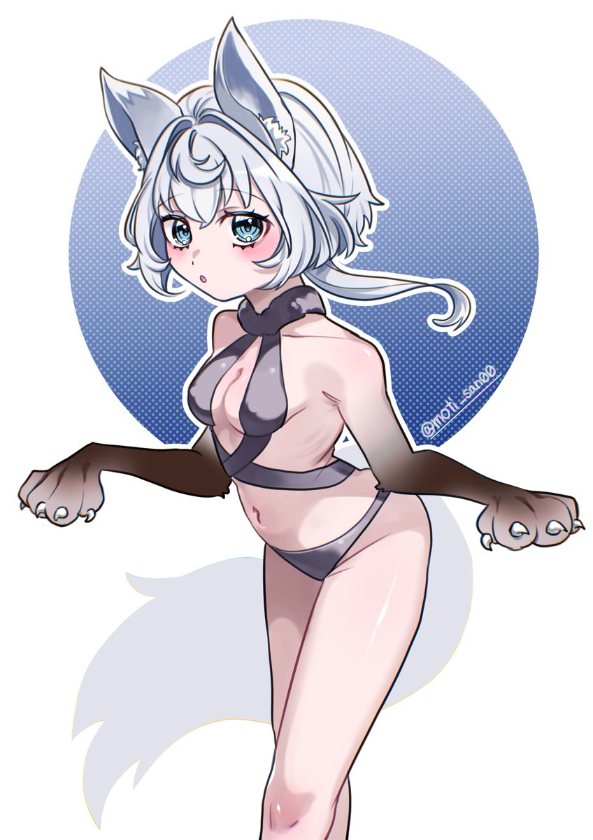 moti_san00's tweet photo. 🐺
#イラスト https://t.co/VLOmgQzlie