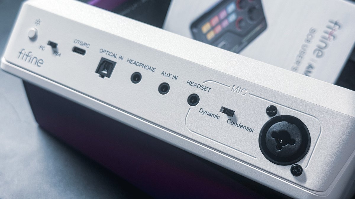 Fifine様よりAmpliGame SC8ご提供頂きました！🤩 人生初XLR接続