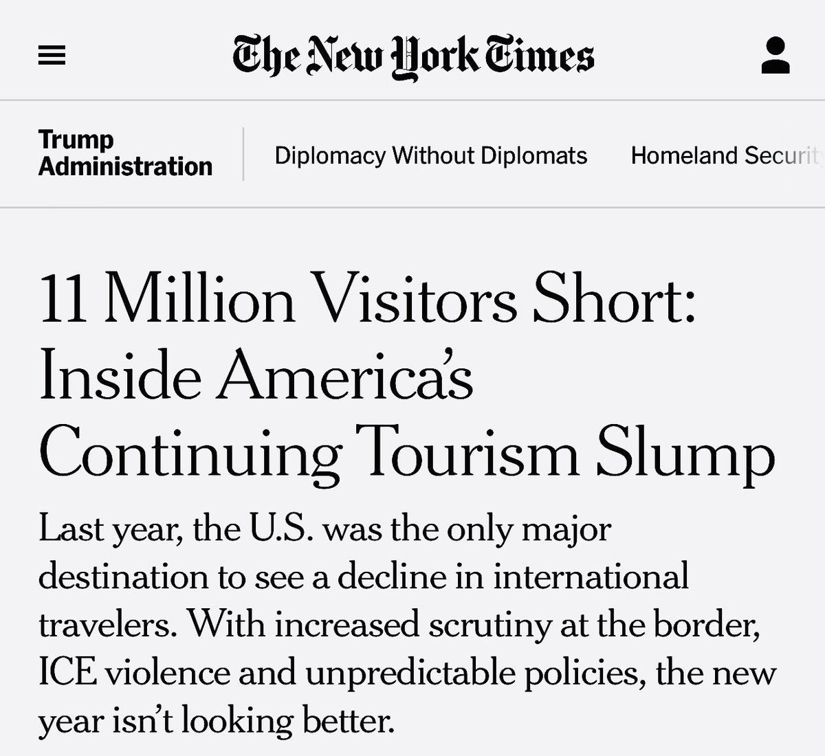 Turns out there’s an economic cost to everyone hating us.