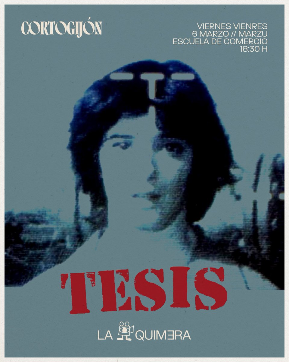 Este año como novedad colaboramos con <a href="/cinelaquimera/">Asociación La Quimera</a>  con un trivial cinéfilo y la proyección de ‘Tesis’ pásate por nuestras RRSS y cortogijon.com para más info.

#cortogijónXII
#cinegijón
#cortometrajes
#cineasturias
#festivaldecortometrajesdegijón