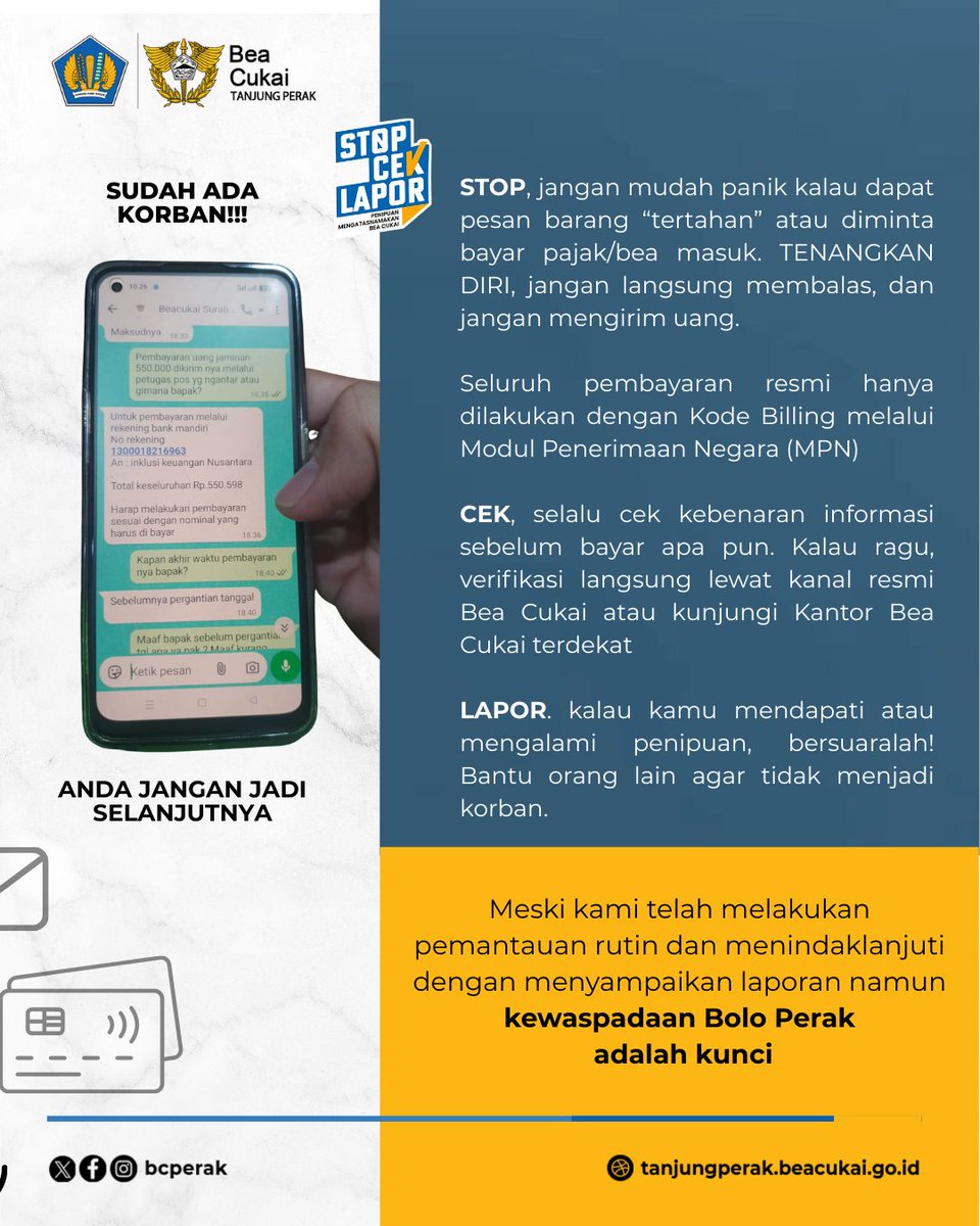 Bea Cukai Tanjung Perak tweet media